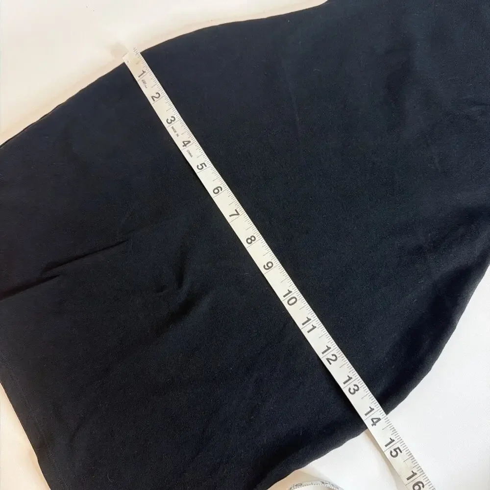 Assets Red Hot Label Spanx Size Medium Black Bodycon Slip Dress Shapewear EUC